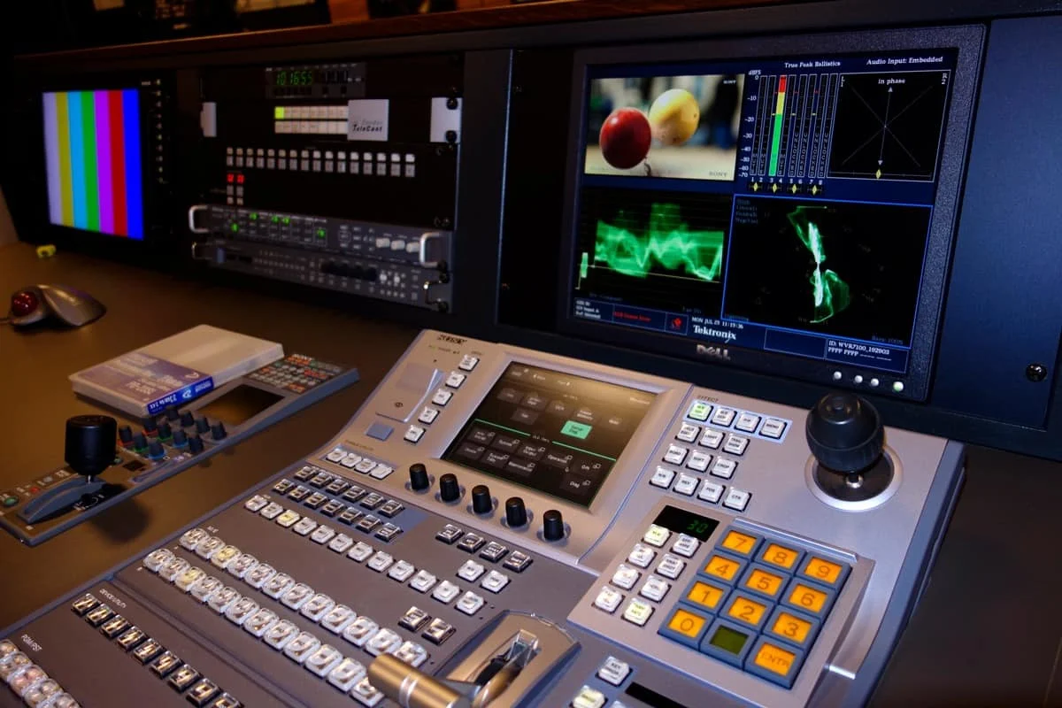 Eventtechnik mit Studio-HD-Mischer für Veranstaltungen